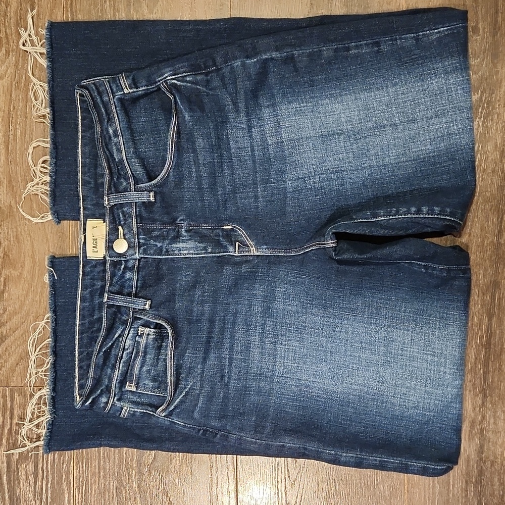 ❤️ L'AGENCE WANDA WIDE LEG HIGH RISE CROPPED JEANS, 4 (27)
